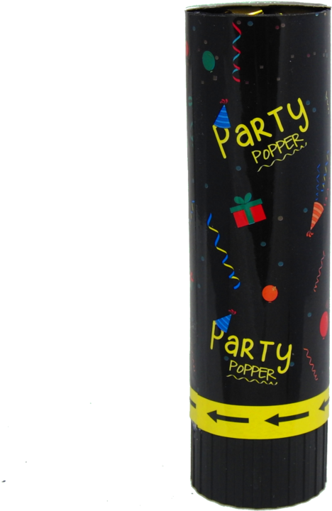 3x Party Popper Konfetti Shooter 15,5cm - Caffeinated Drink (768x768), Png Download