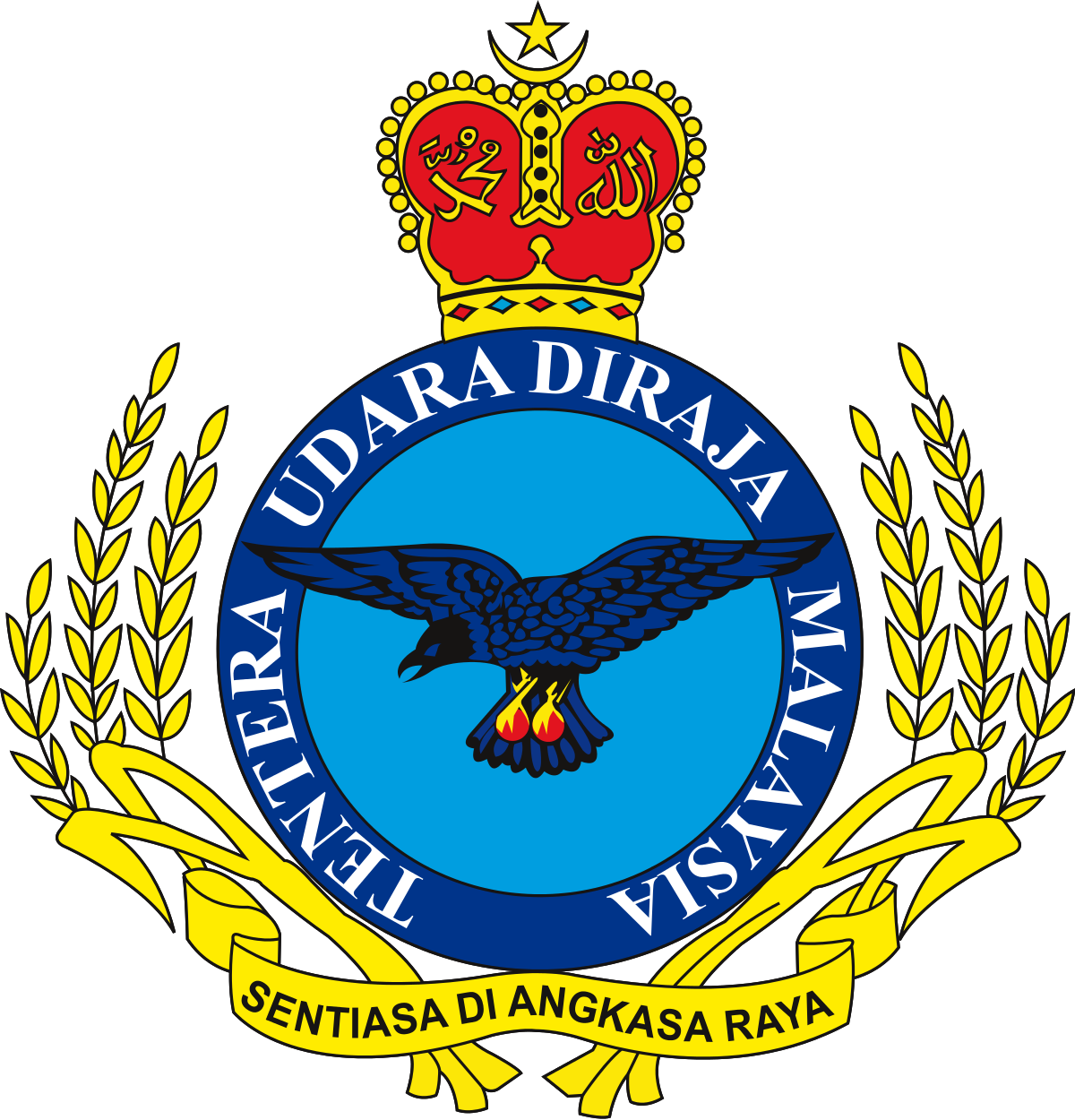 Malaysian Air Force Logo (1200x1250), Png Download