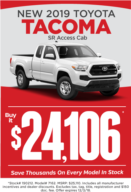 Tacoma Special Offers - Tacoma (441x743), Png Download