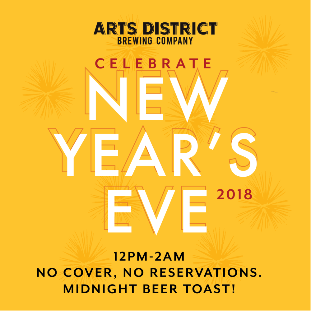 Arts District Brewing New Year's Eve Celebration 213 - Arts District Brewing Company (1000x1000), Png Download