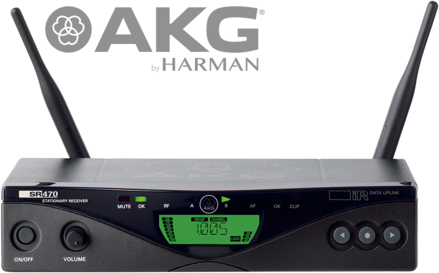 Akg Wms 470 D5 Band 3 Set Clipart Wireless Microphone - Akg Wms 470 (900x560), Png Download