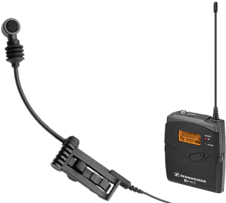 Instrument Wireless Microphones - Sennheiser E 608 (450x300), Png Download