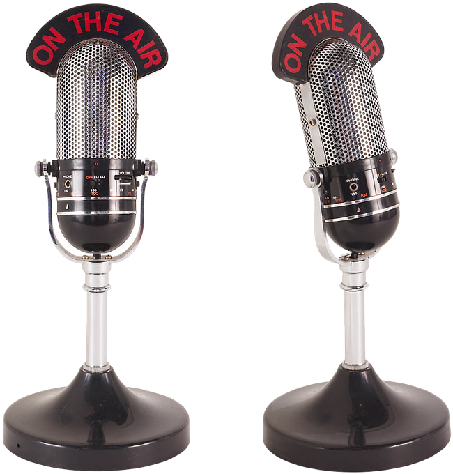 Microphone Transparent Free Photo Wireless Microphone - Life Was A Radio, But The Rock Rivers (771x720), Png Download