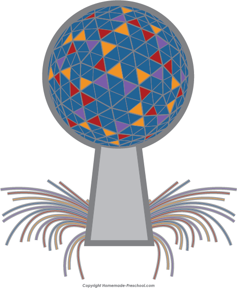 Ball Clipart New Years Eve - New Years Eve Ball Clipart (480x583), Png Download