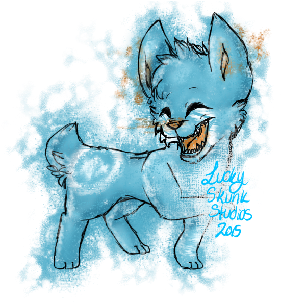 Color Splatter - Cartoon (600x600), Png Download