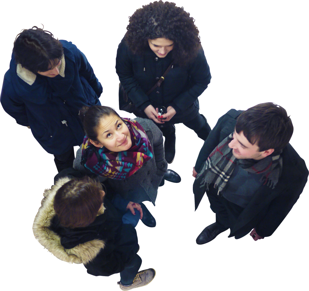 Group From Above Png Image - People From Above Png (1024x964), Png Download