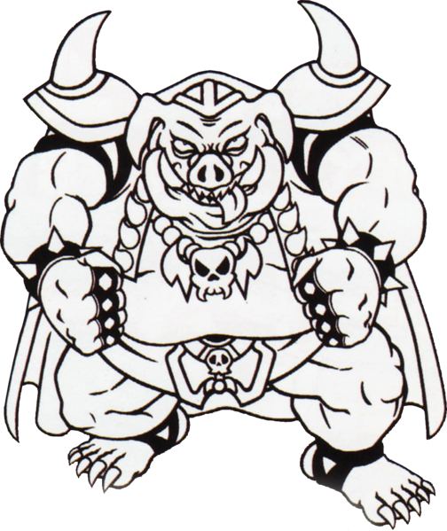 Does The Top Image Look Like A Dark World Form Of The - Agahnim Zelda Coloring Pages (504x599), Png Download
