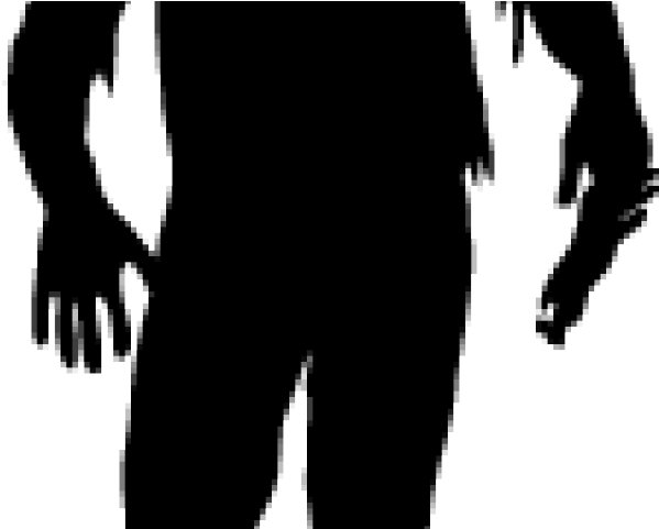 Zombie Silhouette Cliparts - Zombie (640x480), Png Download