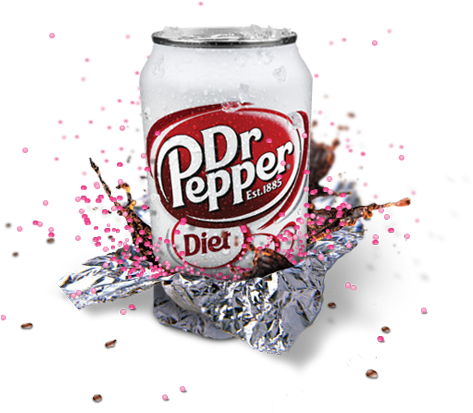 Dr Pepper Images Dr - Dr Pepper Diet, Caffeine Free - 12 Pack, 12 Fl Oz Cans (472x428), Png Download