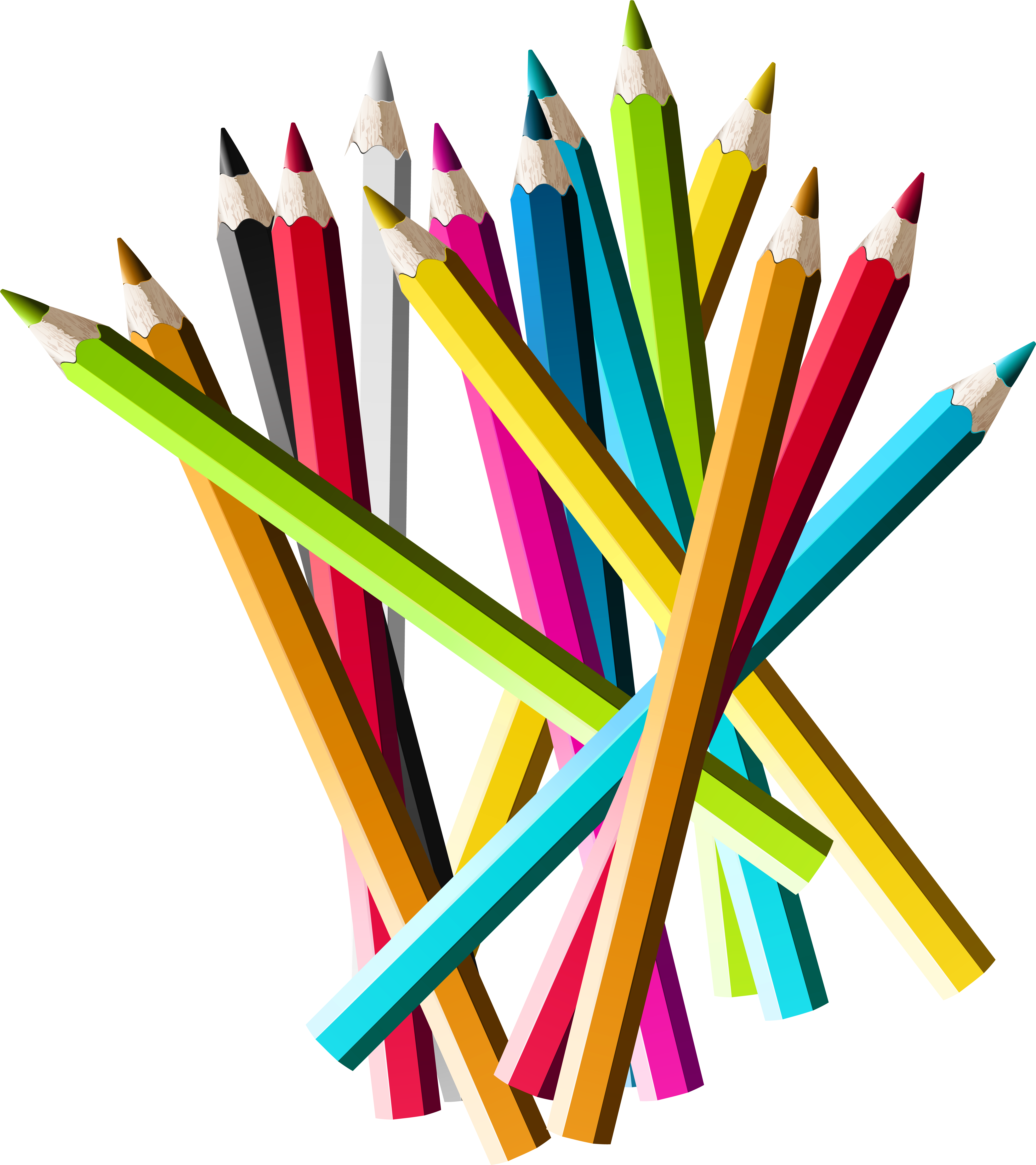 Pencil Png (5579x6273), Png Download