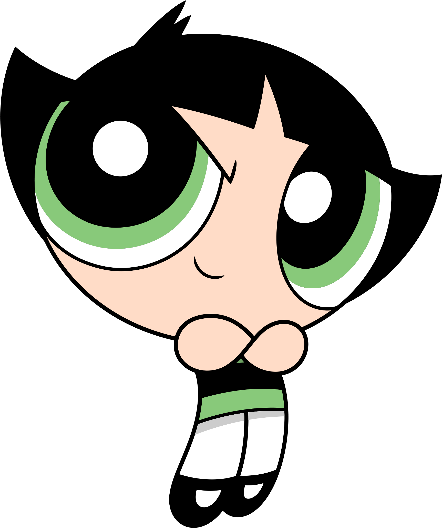 Cartoon Network Sets Premiere Date For Powerpuff Girls - Powerpuff Girls Png (670x813), Png Download