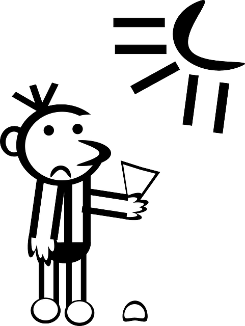 Unhappy, Man, Summer, Sun, Glass, Broken, Celebrate - Lost Kid Png (481x640), Png Download