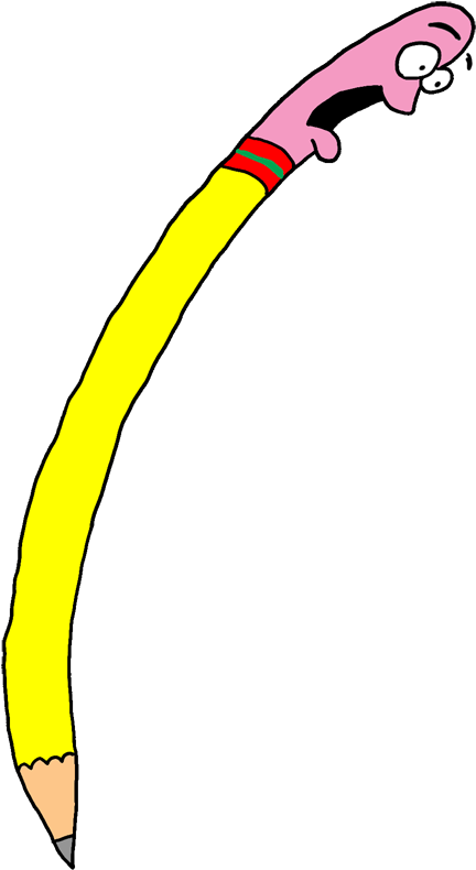 A Perfect World - Pencil Gif Animation Png (447x800), Png Download