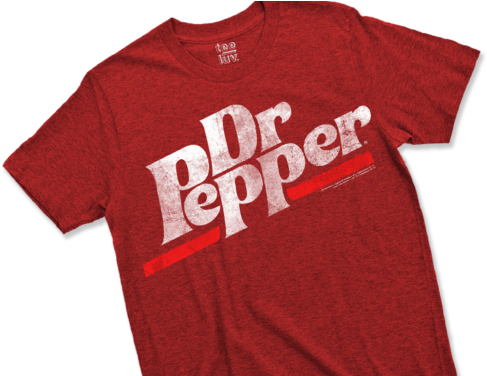 Dr Pepper Tee-luv Tee - Dr Pepper (1024x375), Png Download