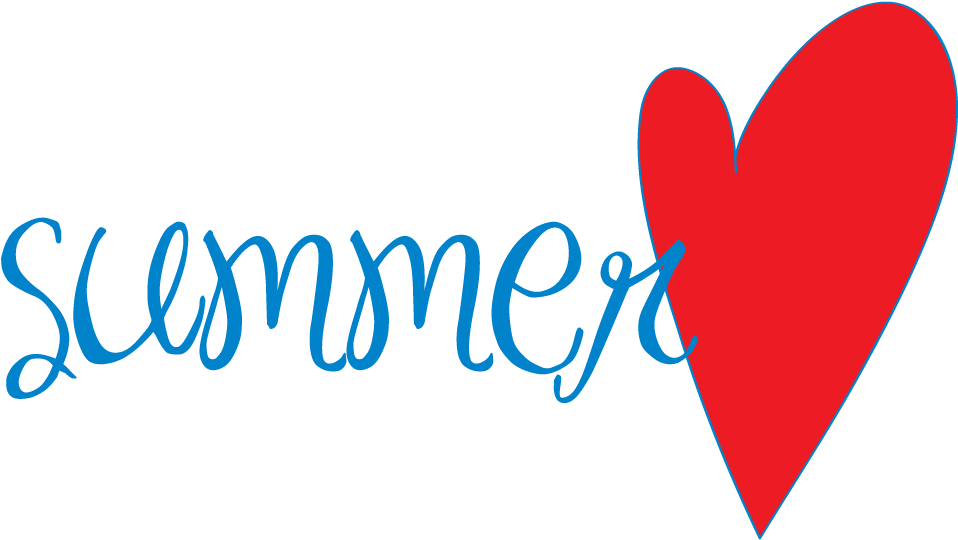 Free Summer Clipart To Use For Party Decor, Crafts, - Summer Love Clipart (1000x564), Png Download