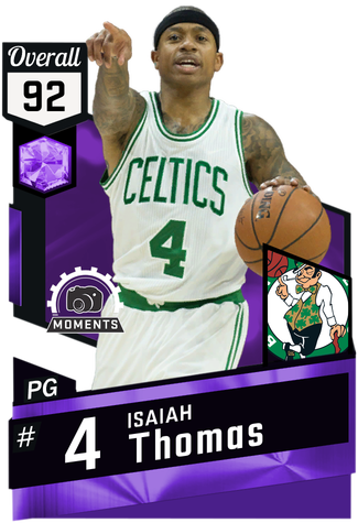 Nate Robinson Celtics Png - Isaiah Thomas Basketball Card (325x475), Png Download
