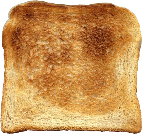 French Toast Sliced Clip Art Transprent Png - Easy To Draw Toast (646x615), Png Download