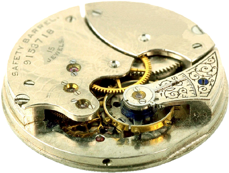 Ozubene Kolesa V Hodinach (500x378), Png Download