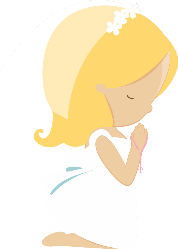 Bloera Comunion Nina - Primera Comunion Nena Png (428x600), Png Download