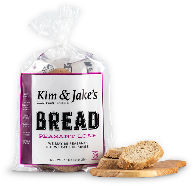 Kim And Jake's - Bread (641x619), Png Download