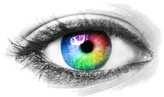 Eye Colours - Beautiful Blue Eye (400x400), Png Download