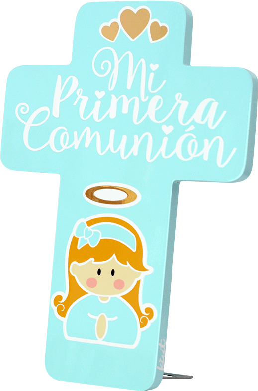 Cruz Grande "mi Primera Comunión" C16252- - Cruz Mi Primera Comunión (900x900), Png Download