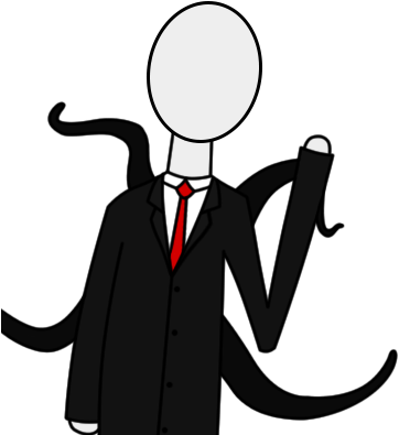 Slender Man Png Pic - Slender .png (604x453), Png Download