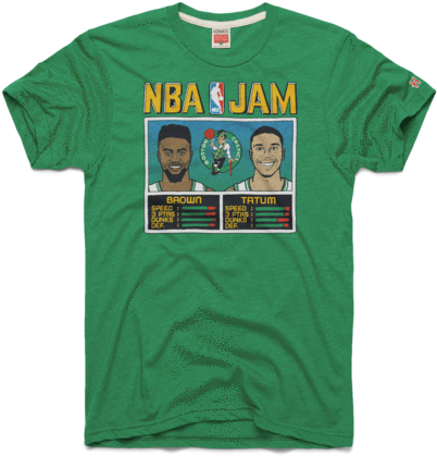 Nba Jam Celtics Brown And Tatum Boston Basketball Players - Nba (600x600), Png Download