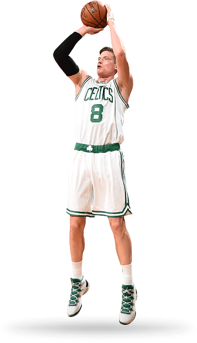 Jonas Jerebko 2017 Analysis, Injury Status, Visual - Jonas Jerebko Celtics Png (440x700), Png Download