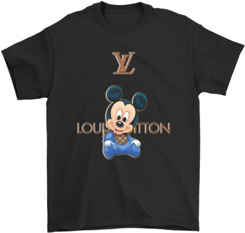 Louis Vuitton Baby Mikey Mouse Disney Shirts - Golden Paints Shirt (600x600), Png Download