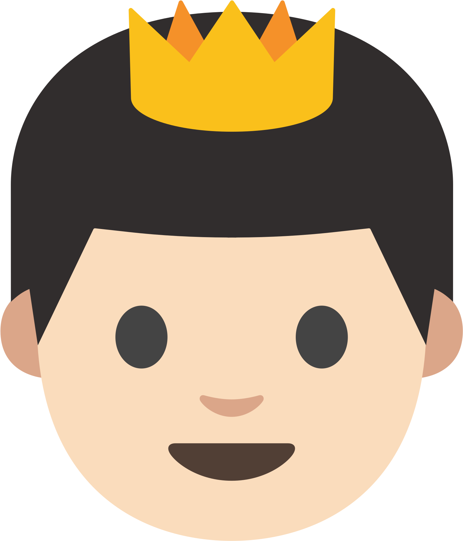 Open - Gentleman Emoji (2000x2000), Png Download