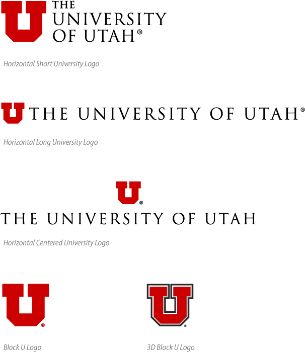 Logo Alternative U - University Of Utah (640x715), Png Download