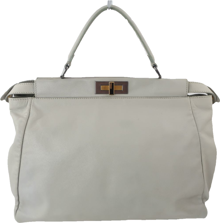 Fendi Peekaboo Grey Medium - Kelly Bag (1000x1000), Png Download