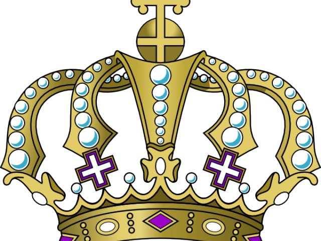 Crown Clipart Crown Royal - มงกุฎ พระ ราชา ภาพ วาด (640x480), Png Download