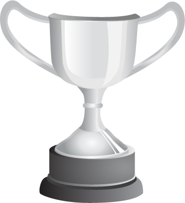 Silver Trophy - Trophy N Trophy (367x401), Png Download