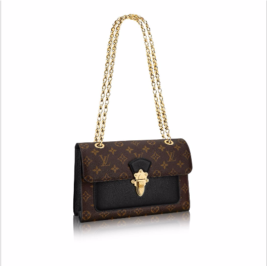 Pinterest Shop - Louis Vuitton Monogram Canvas Victoire Noir M41730 (700x526), Png Download
