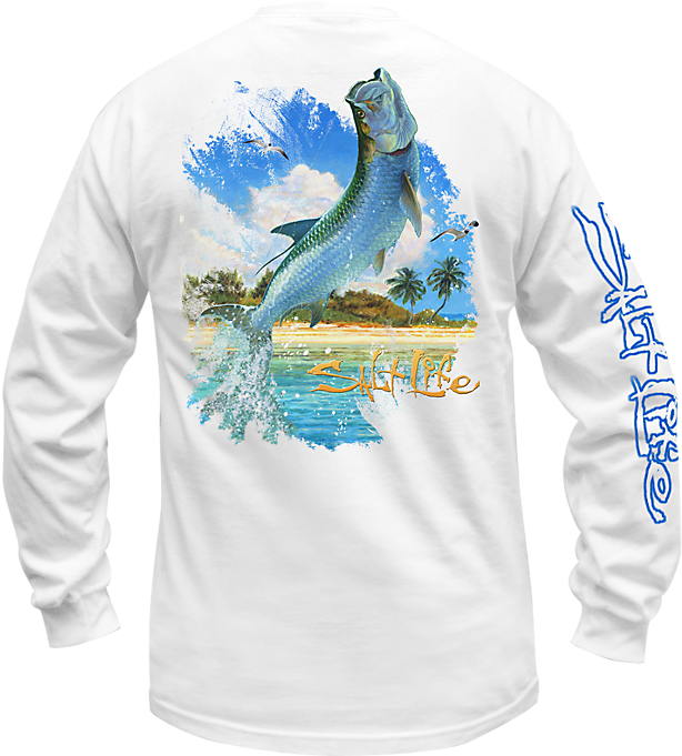 Tarpon Salt Life Shirt (680x680), Png Download