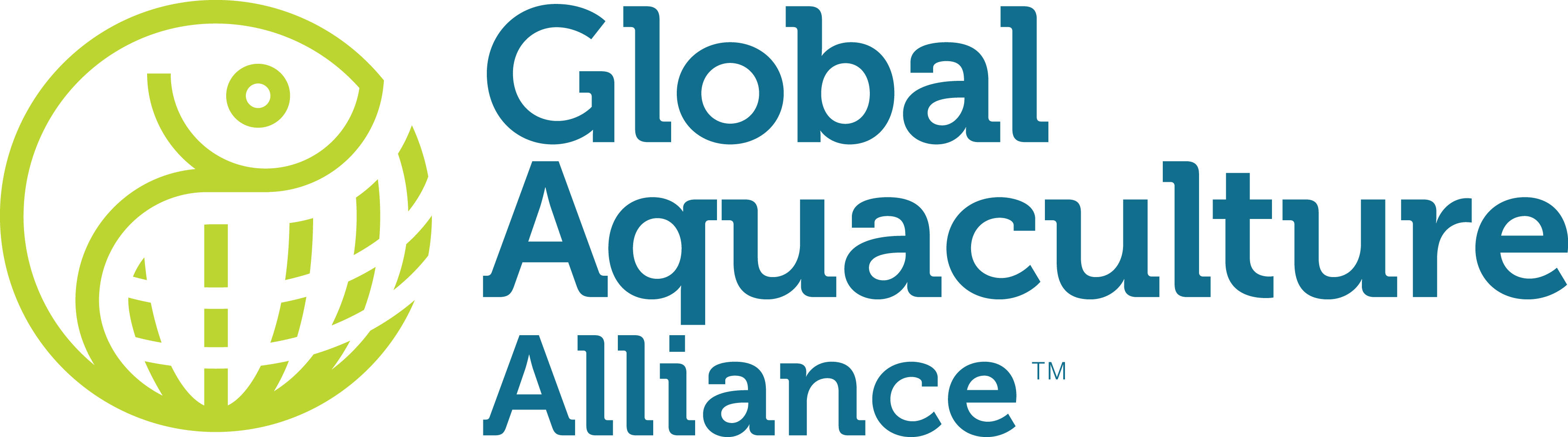 The Centerpiece Of The Refreshed Brand Identity Is - Global Aquaculture Alliance (3591x1000), Png Download