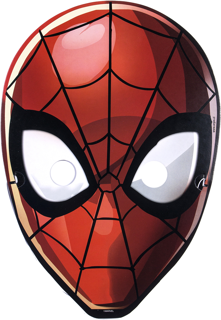 Máscara De Spiderman Home - Mascara Del Hombre Araña Png (800x1133), Png Download