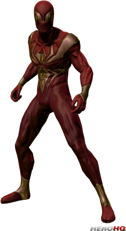 Iron Spiderman Png Pic - Spectacular Spiderman Iron Spider (500x832), Png Download