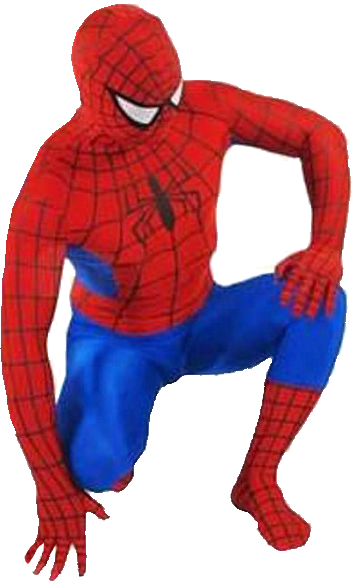 Spiderman Graphic Transparent Background (352x581), Png Download