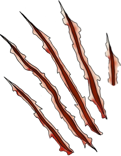 Wolverine Claws Png Download Image - Cool Images With Transparent Background (415x533), Png Download