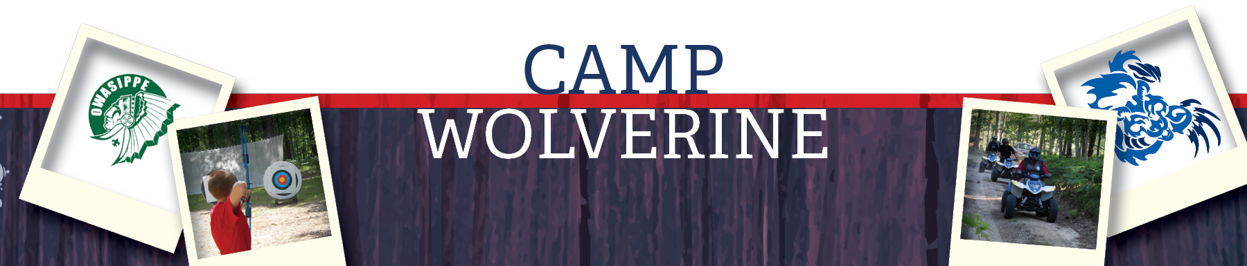 Camp Wolverine Is An Owasippe Scout Reservation Camp - Shipping Container (1800x385), Png Download