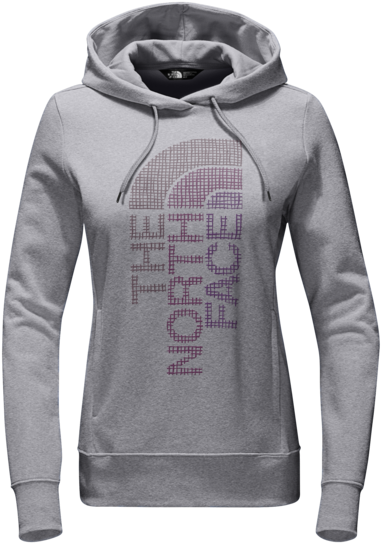 The North Face - North Face Chandail À Capuchon Trivert Femme (516x600), Png Download