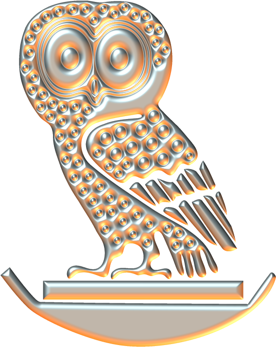 Golden Owl Png,graphic Design Studies (1024x800), Png Download