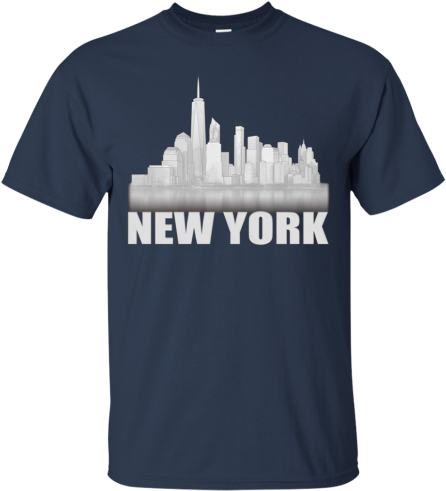 Nyc New York City Skyline Souvenir Freedom Tower Apparel - Redesign Rebuild Reclaim T Shirt (1024x1024), Png Download