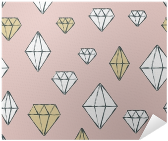 Vector Seamless Pattern With Hand Drawn Watercolor - Watercolor Painting (400x400), Png Download