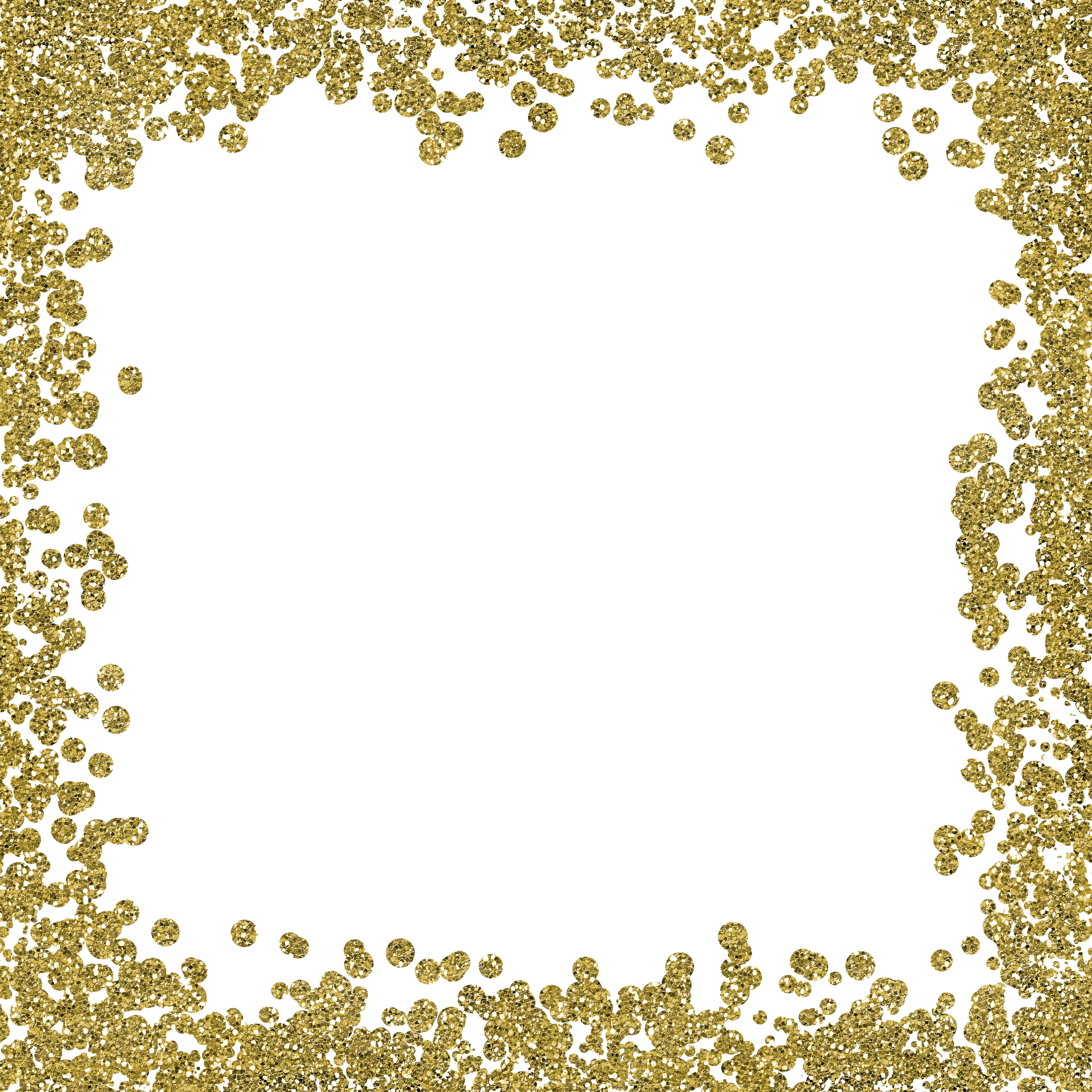 Gold Glitter Borders Png Image Library Stock Full Size Png Download Seekpng