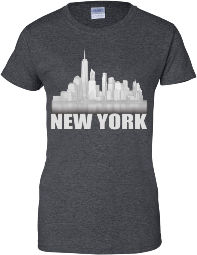 Nyc New York City Skyline Souvenir Freedom Tower Apparel - Mighty Morphin Power Rangers - Fight The Power T Shirt (1024x1024), Png Download