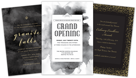 Business Invitations - Cafe Opening Invitation Card (450x300), Png Download